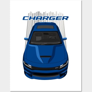 Charger - Blue Posters and Art